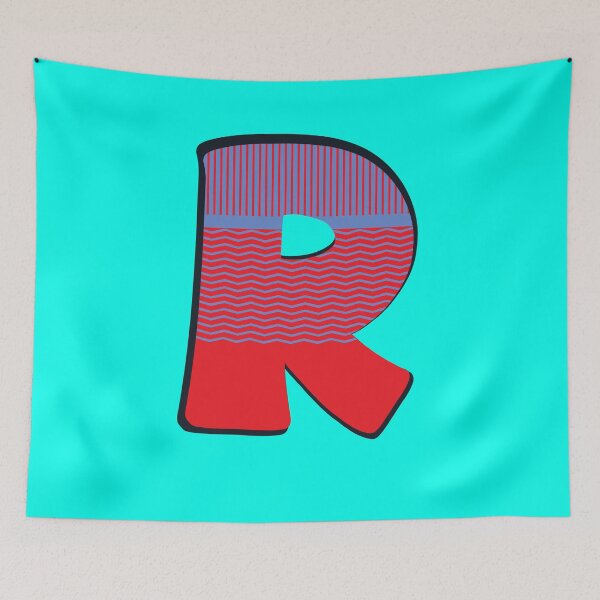 Item preview, Pop Art Letter R - Initial design of the Letter R designed and sold by Fun Funky Designs.