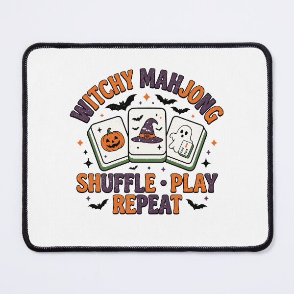 Item preview, Witchy Mahjong Shuffle Play Repeat designed and sold by Adebucat.