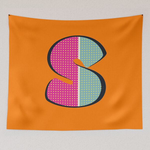 Item preview, Pop Art Letter S - Initial design of the Letter S designed and sold by Fun Funky Designs.