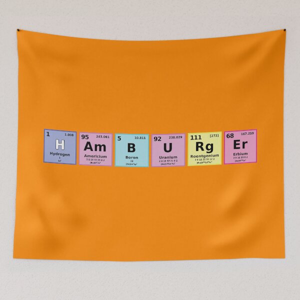 Item preview, Periodic Table HAmBURgEr designed and sold by Karate Octopus.