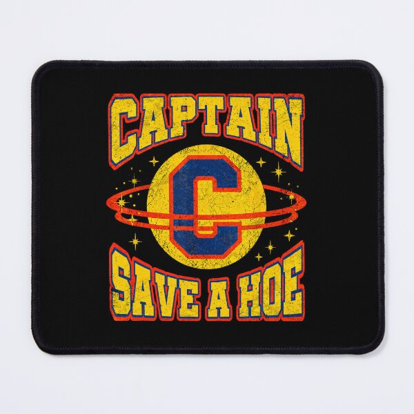 Item preview, Captain Save A Hoe Funny Retro Distressed Slang designed and sold by Ortigzitoun.