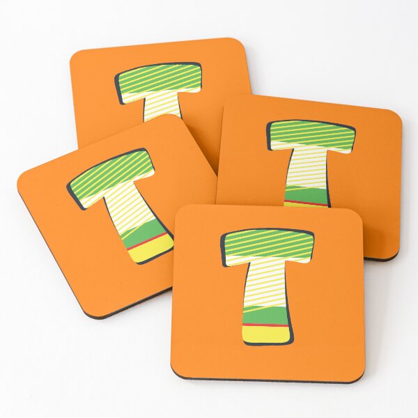 Item preview, Pop Art Letter T - Initial design of the Letter T designed and sold by Fun Funky Designs.