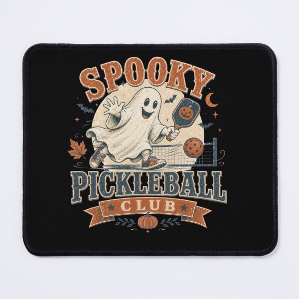 Item preview, Spooky Pickleball Club Halloween Ghost designed and sold by VikArt7.