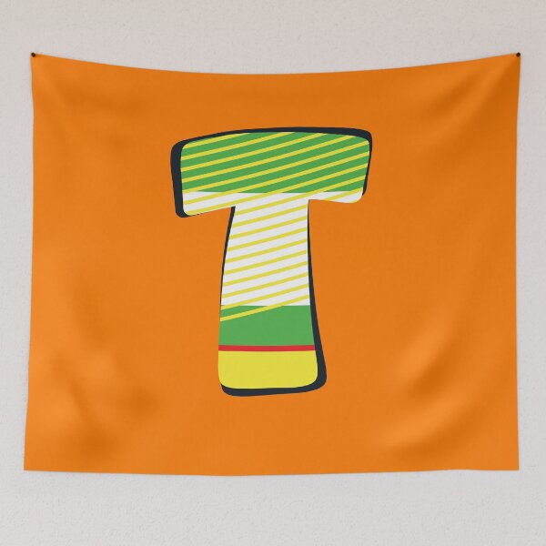 Item preview, Pop Art Letter T - Initial design of the Letter T designed and sold by Fun Funky Designs.