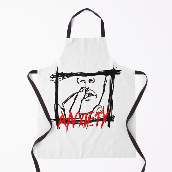 Item preview, Anxiety - Raw High Contrast Mental Health Illustration designed and sold by Flemetharya.