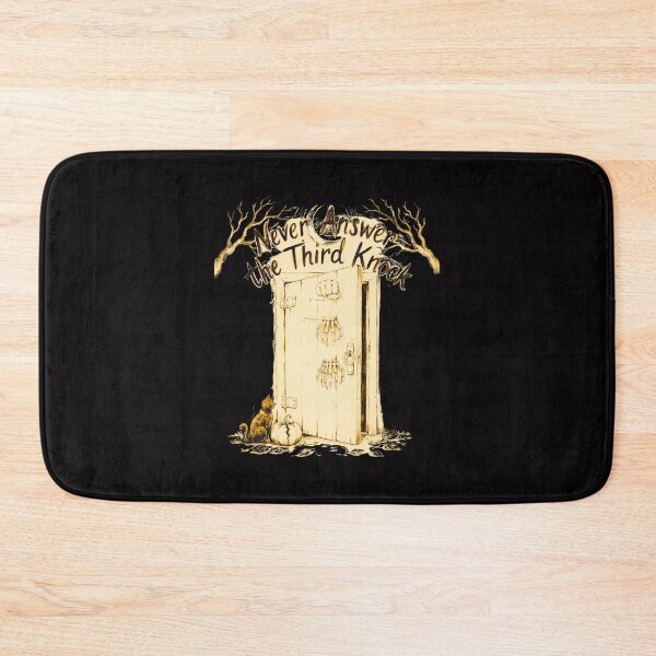 Item preview, Never Answer the Third Knock designed and sold by mirciashop.