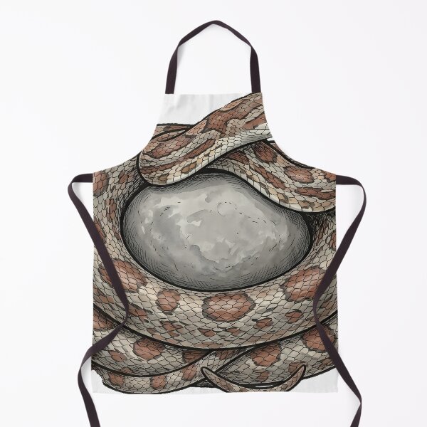 Item preview, Vintage Naturalist Corn Snake on a Pebble — Antique Reptile Print designed and sold by Catch333.