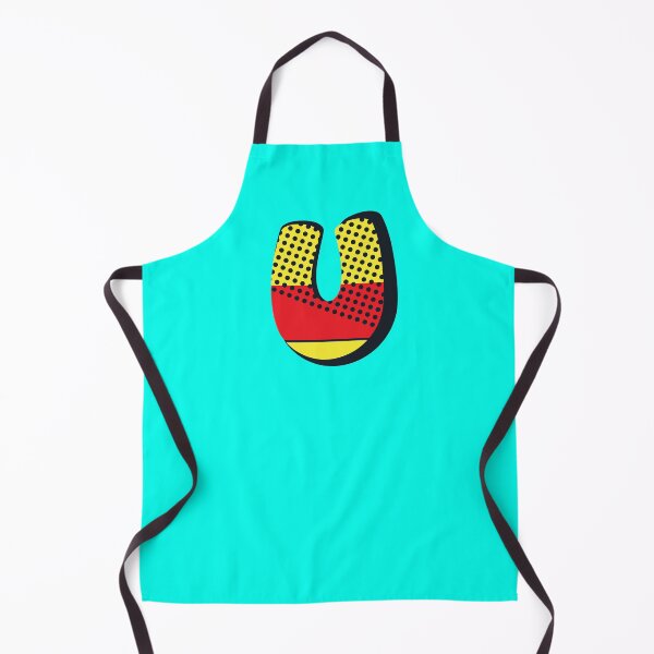 Item preview, Pop Art Letter U - Initial design of the Letter U designed and sold by Fun Funky Designs.