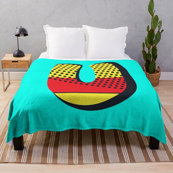 Item preview, Pop Art Letter U - Initial design of the Letter U designed and sold by Fun Funky Designs.