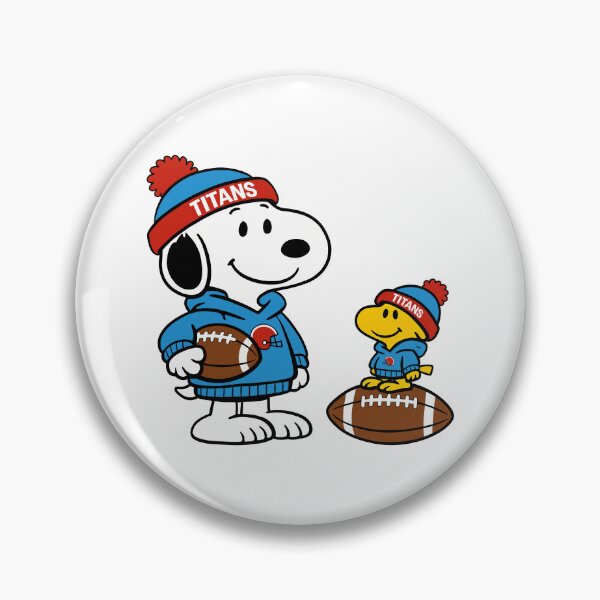 Item preview, Snoopy & Woodstock Tennessee Titans Football Retro F929 designed and sold by GLUVY-THEME.