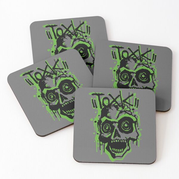 Item preview, Creepy Toxic Skull Urban Design designed and sold by Plant On Demand.