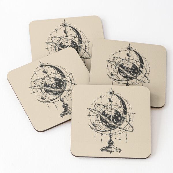 Item preview, Celestial Orrery in Ink designed and sold by bapupa.