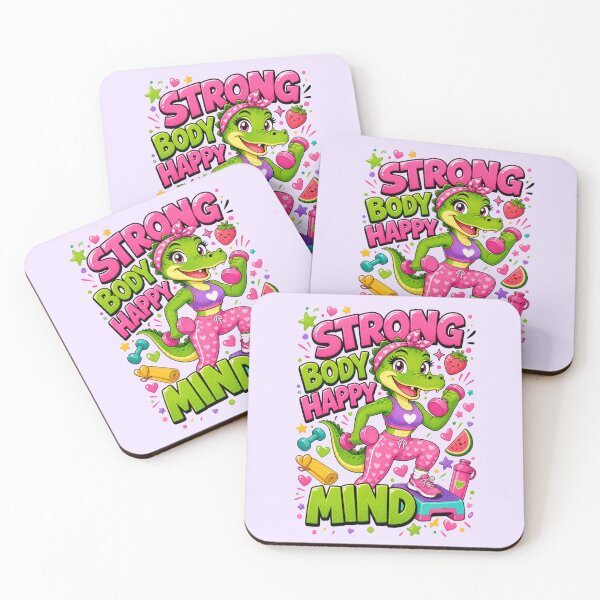 Item preview, Strong Body Happy Mind Workout designed and sold by Rosie's Wildflower Boutique.