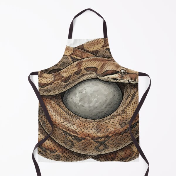 Item preview, Vintage Naturalist Boa Constrictor on a Pebble — Antique Reptile Print designed and sold by Catch333.