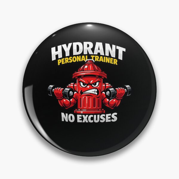 Item preview, HYDRANT PERSONAL TRAINER — NO EXCUSES designed and sold by Timeless Junction.