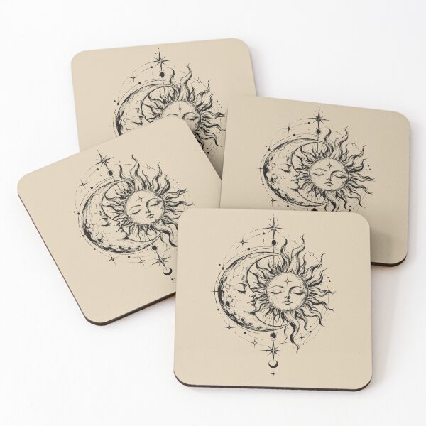 Item preview, Celestial Sun and Moon Compass designed and sold by bapupa.