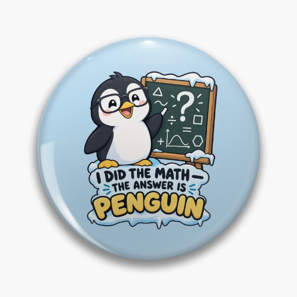 Item preview, The Answer Is Penguin Math Humor designed and sold by Krasnovaovaova.