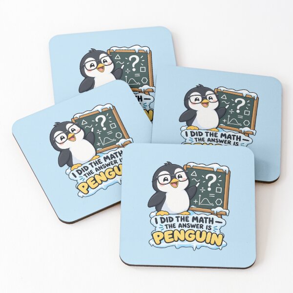 Item preview, The Answer Is Penguin Math Humor designed and sold by Krasnovaovaova.