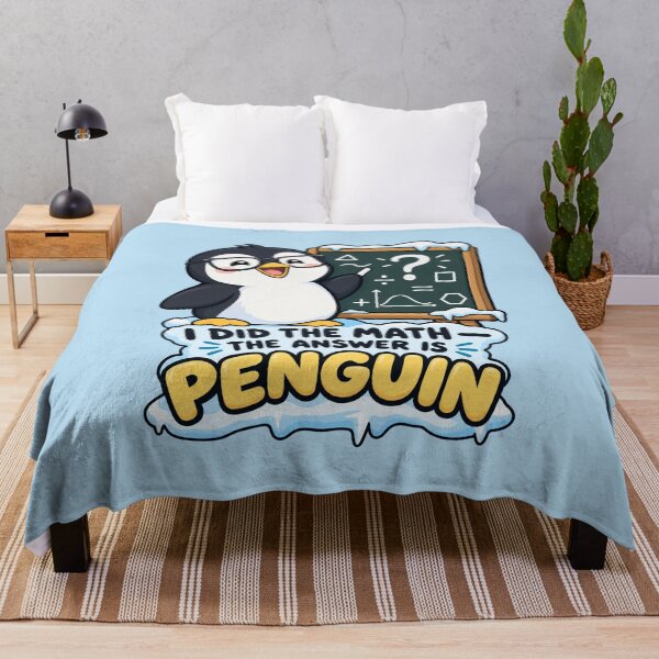 Item preview, The Answer Is Penguin Math Humor designed and sold by Krasnovaovaova.