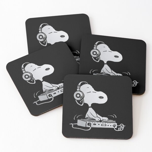 Item preview, Snoopy Peanuts DJ Chilling  designed and sold by EssaVernice.