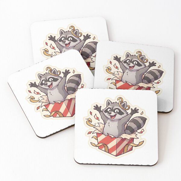 Item preview, Raccoon Gift Receipt Will Not Help designed and sold by Keizoku Studio.