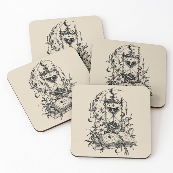 Item preview, Celestial Hourglass Grimoire Still Life designed and sold by bapupa.