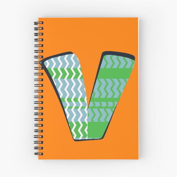 Item preview, Pop Art Letter V - Initial design of the Letter V designed and sold by Fun Funky Designs.