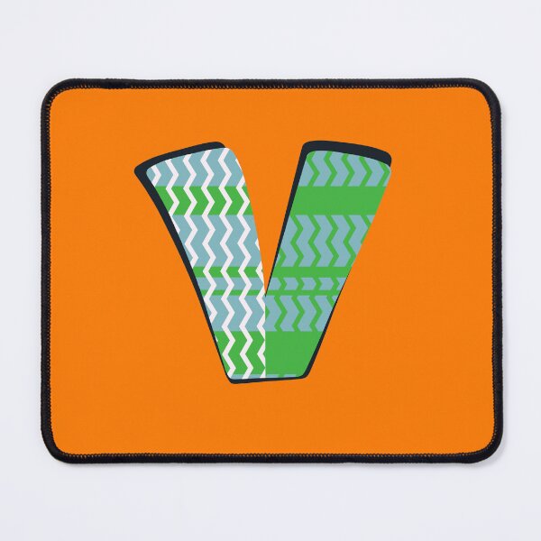 Item preview, Pop Art Letter V - Initial design of the Letter V designed and sold by Fun Funky Designs.