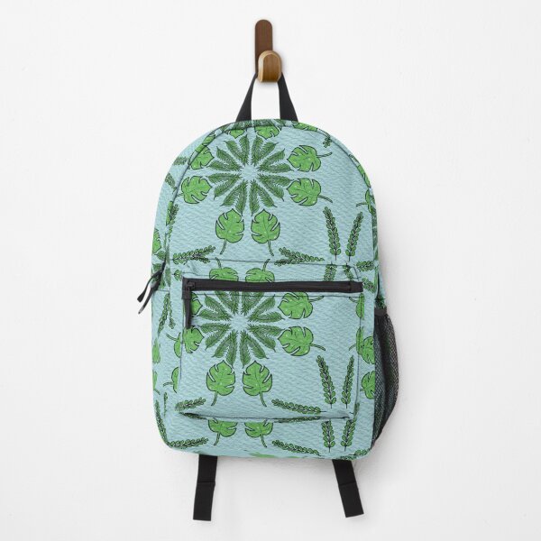 Item preview, Tropical Monstera Leaves Geometric Botanical Pattern designed and sold by Tem‑Tip of pen.