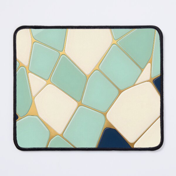 Item preview, Kintsugi Gold Veins Abstract Marble Pattern designed and sold by Sybille-Yates.