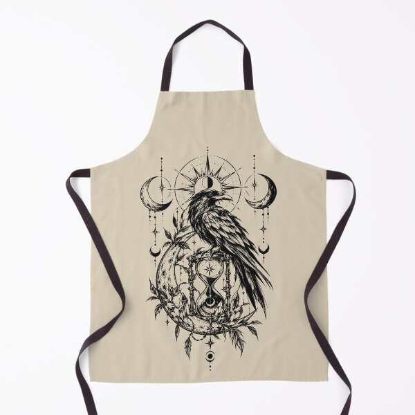 Item preview, Mystical Raven and Celestial Hourglass designed and sold by bapupa.