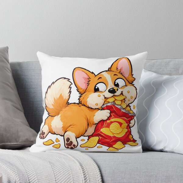 Item preview, Funny Snack Thief Dog Sticker designed and sold by Pransis_Diginer_26.