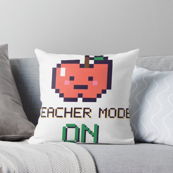 Item preview, Teacher Mode On Pixel Apple designed and sold by Pixel Pantry.