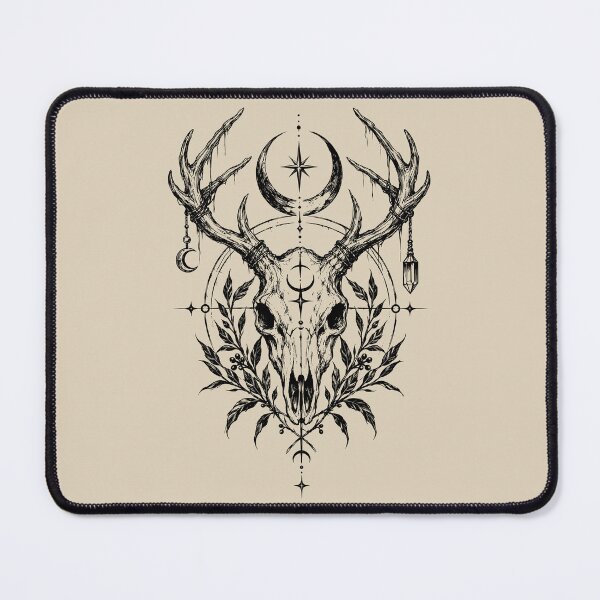 Item preview, Mystical Stag Skull Sigil designed and sold by bapupa.