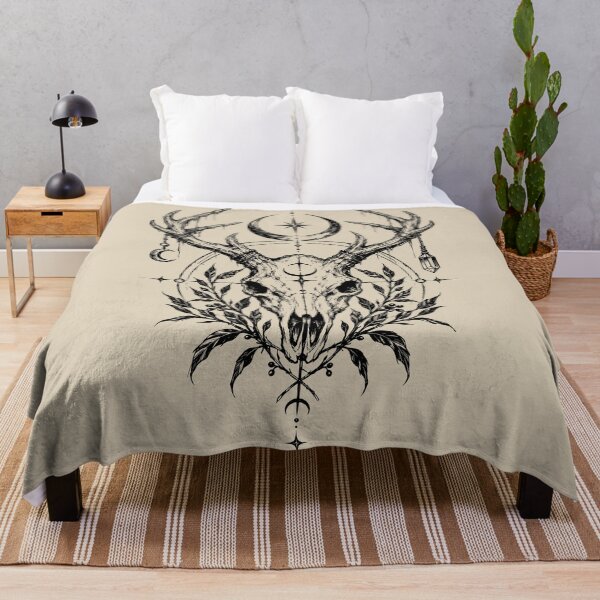 Item preview, Mystical Stag Skull Sigil designed and sold by bapupa.