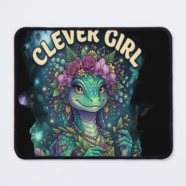 Item preview, Clever Girl - Blue designed and sold by vasilestuardk.