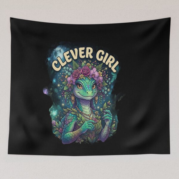 Item preview, Clever Girl - Blue designed and sold by vasilestuardk.