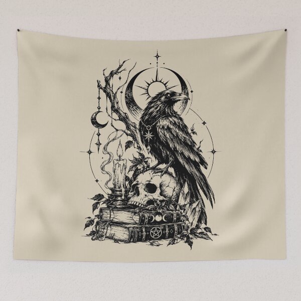 Item preview, Raven’s Occult Moonlit Reliquary designed and sold by bapupa.