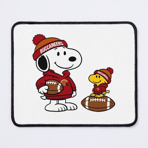 Item preview, Snoopy & Woodstock Tampa Bay Buccaneers Football Retro F934 designed and sold by GLUVY-THEME.