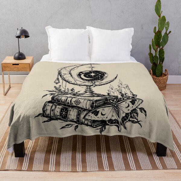 Item preview, Mystical Crescent Moon Occult Still Life designed and sold by bapupa.