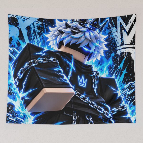 Item preview, Roblox Blue Lightning King designed and sold by NBT-NOVA.