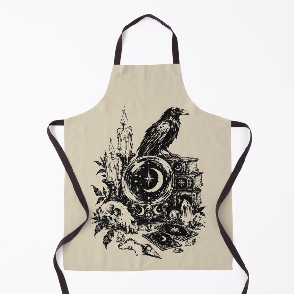 Item preview, Occult Raven Crystal Ball Still Life designed and sold by bapupa.