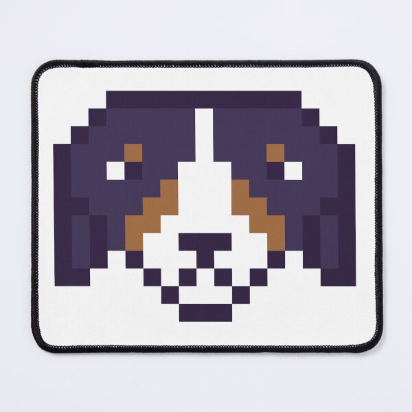 Item preview, Bernese Mountain Dog Pixel Face designed and sold by Pixel Pantry.