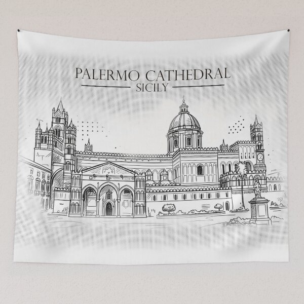 Item preview, Palermo cathedral designed and sold by PerlaDesignArt.