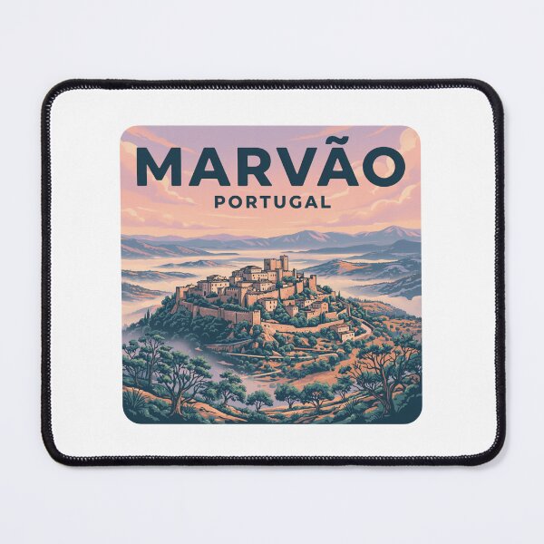 Item preview, Marvão Portugal: Misty Alentejo Castle Landscape designed and sold by CircinusStore.