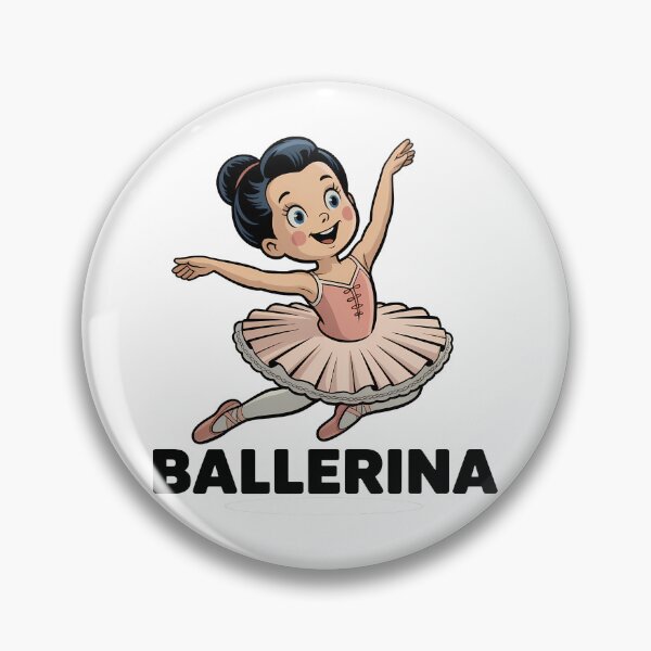 Item preview, Ballerina Cute Cartoon Girl Ballet Dancer Tutu designed and sold by LoFizzy.