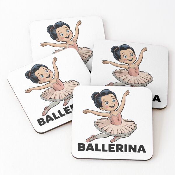 Item preview, Ballerina Cute Cartoon Girl Ballet Dancer Tutu designed and sold by LoFizzy.