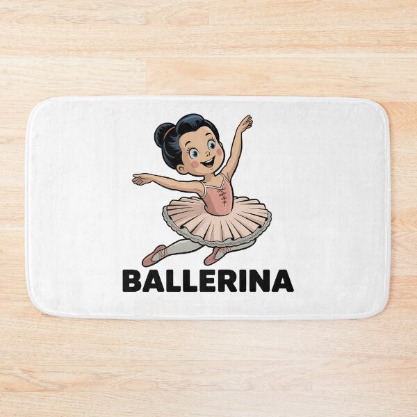 Item preview, Bailarina Linda Chica de Dibujos Animados Bailarina de Ballet Tutú designed and sold by LoFizzy.