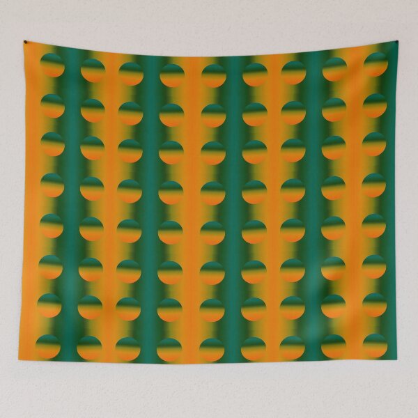 Item preview, Floating balls in orange and green designed and sold by TerenceLacey.