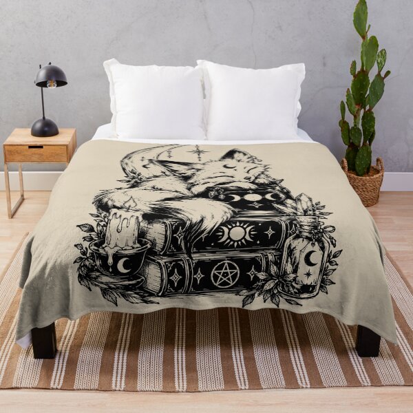 Item preview, Sleeping Fox in a Celestial Witch’s Nook designed and sold by bapupa.
